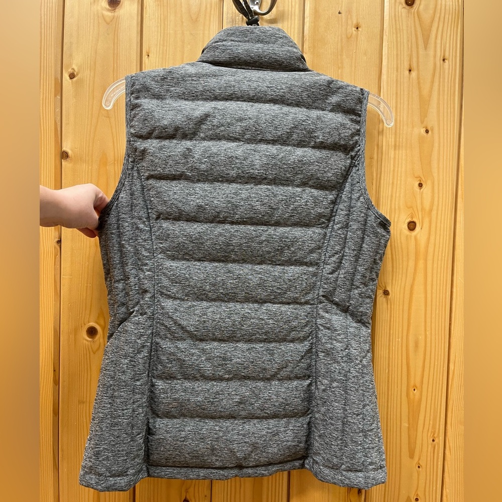 Heatkeep Solid Down Packable Puffer Heather Gray … - image 7